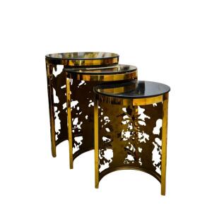SET OF 3IN1 GLASS S/S 424