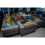 SET OF SOFA G07 BROWN