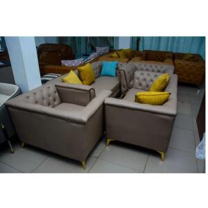 SET OF FABRIC SOFA H08