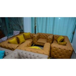 SET OF SOFA D-BROWN  G07