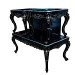 SET OF 1+2 CENTER TABLE WITH STOOL T096
