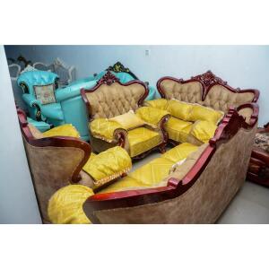 SET OF ROYAL SOFA  019 BROWN