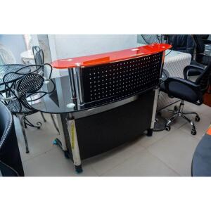 RENSPION TABLE R016 RED & BLACK