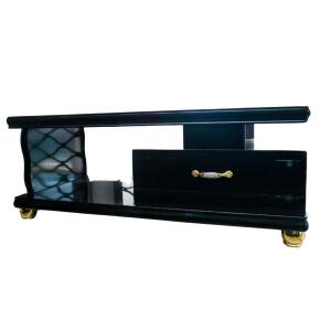 TV STAND 668 BLACK