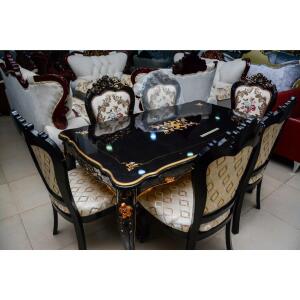 CT102 BLACK DINING BY 6