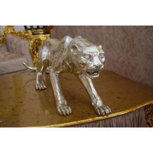 LEOPARD SLV &GOLD BIGGEST
