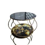 SET OF 3IN1 SIDE STOOL SLV 050