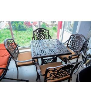 SET OF SIT OUT H4 METAL SQUARE