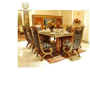 SET OF ROYAL DINING TABLE BY 8 #303