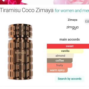 Zimaya Tiramisu Coco EDP 100ml