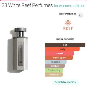 Reef 33 White Perfume 100ml