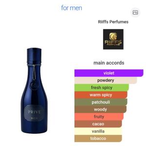 RiiFFS Prive Blue Eau de Parfum Spray for Men