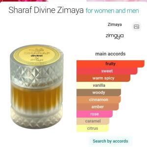 Zimaya Sharaf Divine Extrait de Parfum 100ml